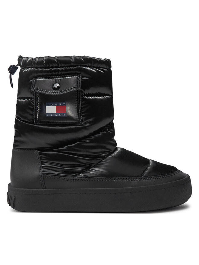 Tommy Jeans Μπότες Χιονιού Tommy Jeans EN0EN02642 Μαύρο
