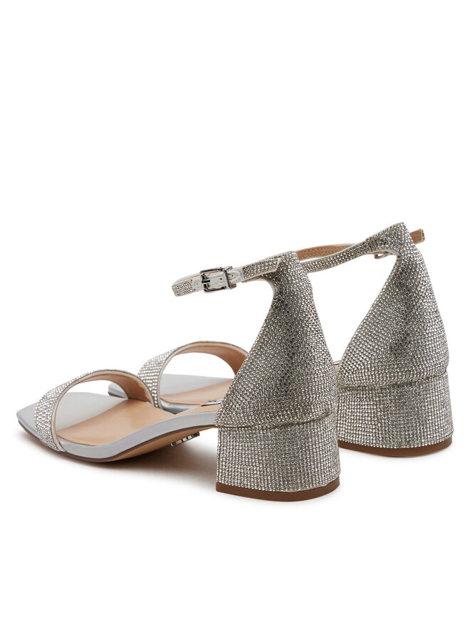 Steve Madden Sandały Steve Madden Gena-R SM11003580 Srebrny