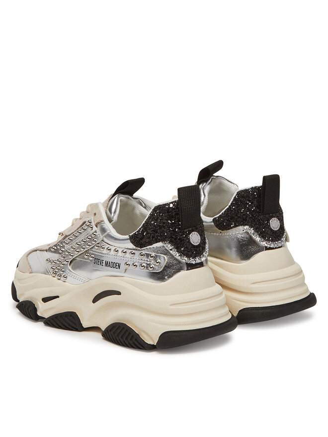 Steve Madden Αθλητικά Steve Madden Possession-SE SM19000135 Ασημί