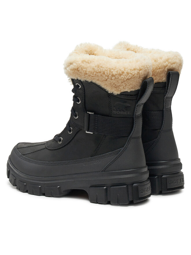 Sorel Schneeschuhe Sorel Torino V Parc Wp Outdry 2106721010 Schwarz