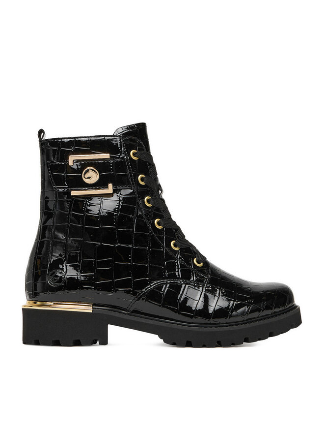 Remonte Schnürschuhe Remonte D8683-00 Schwarz