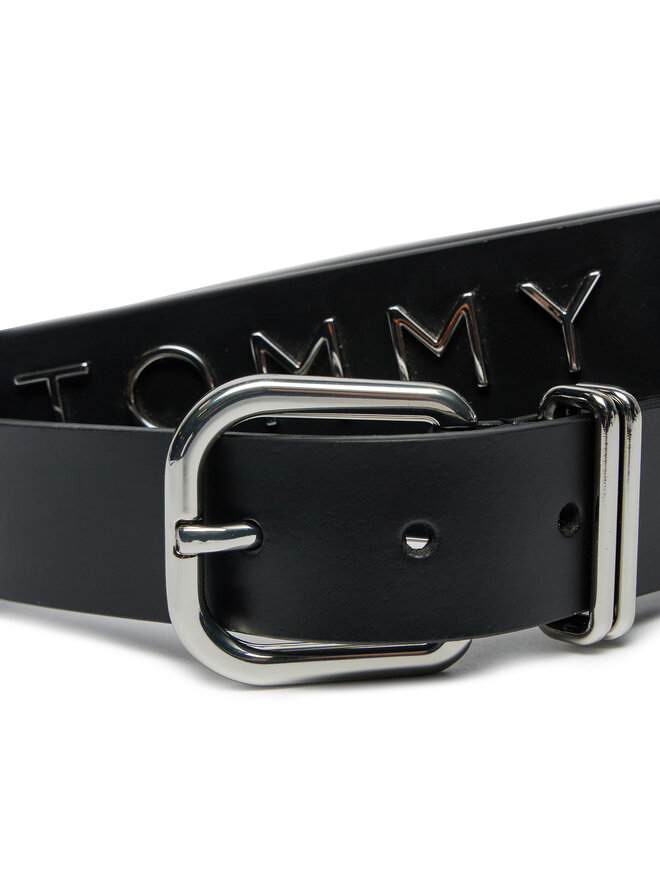 Tommy Jeans Női öv Tommy Jeans Tjw Bold Leather 3.0 AW0AW16255 Fekete
