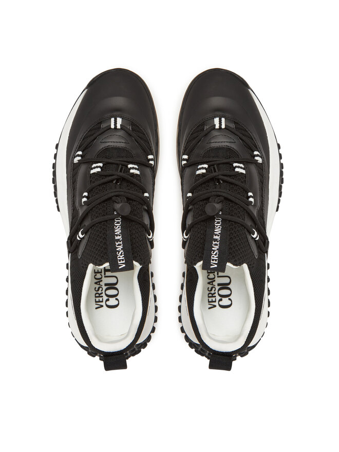 Versace Jeans Couture Sneakersy Versace Jeans Couture 78YA3SN2 Czarny