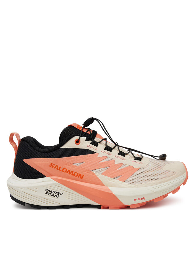 Salomon Buty do biegania Salomon Sense Ride 5 L47808700 Pomarańczowy