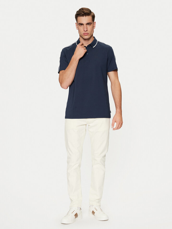Guess Guess Poloshirt M4YP40 KARS0 Dunkelblau Regular Fit