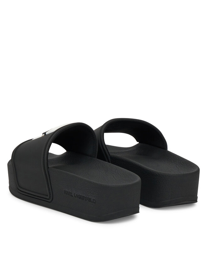 KARL LAGERFELD Şlapi KARL LAGERFELD Kondo Maxi KL80805A Negru