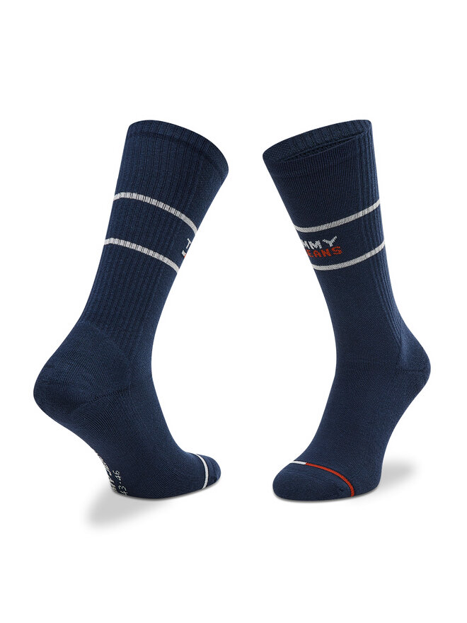 Tommy Hilfiger Set di 2 paia di calzini lunghi da uomo Tommy Hilfiger 701218704 Blu scuro