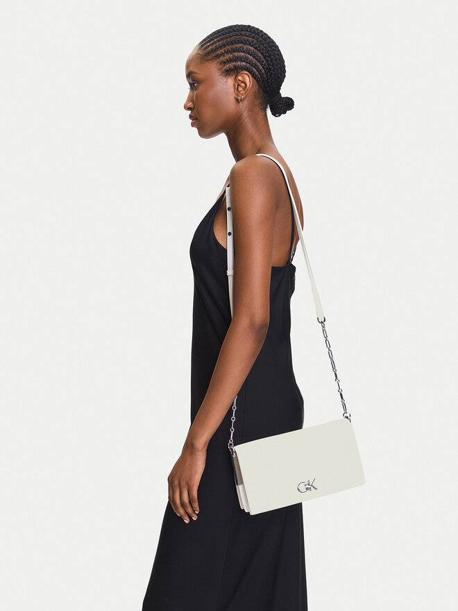 Calvin Klein Сумка Calvin Klein Re-Lock Mini Conv LV04F3103G Білий