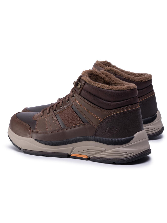 Skechers Зимни обувки Skechers Voren 66199/BRN Кафяв