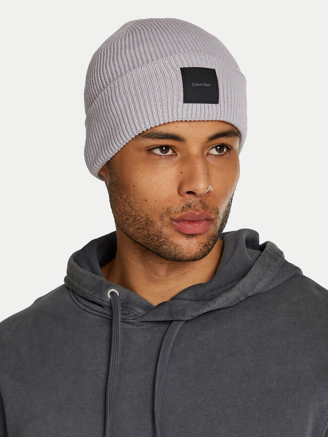Calvin Klein Шапка Calvin Klein K50K512356 Сив