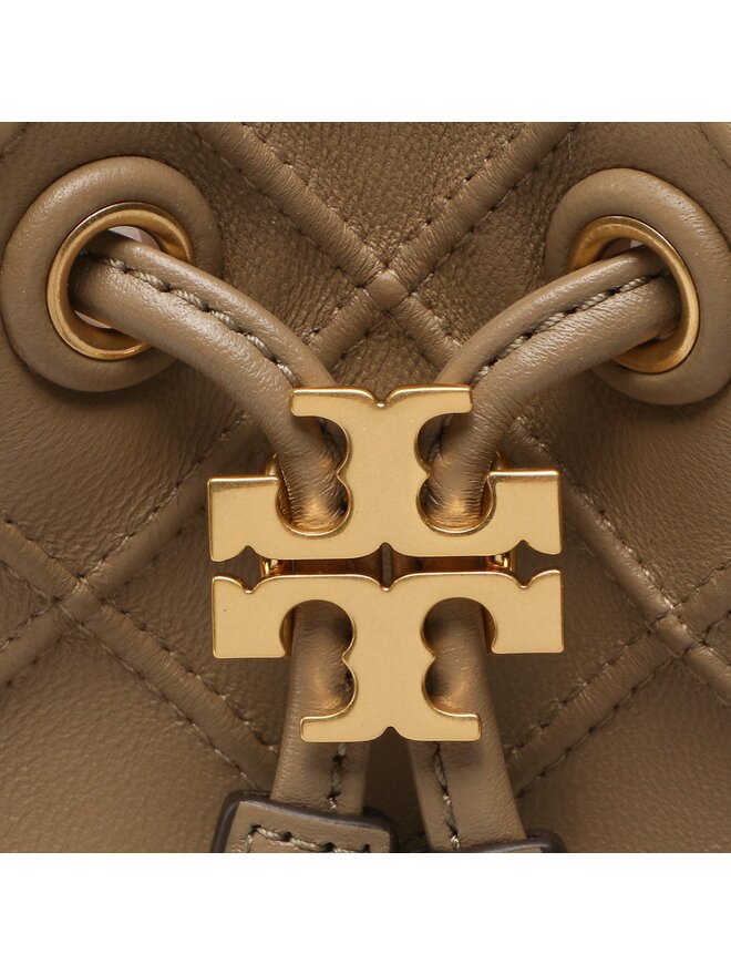 Tory Burch Сумка Tory Burch Fleming Soft Bucket Bag 142565 Коричневий