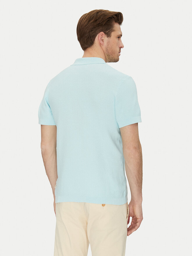 Blend Blend Polo majica 20718361 Zelena Regular Fit