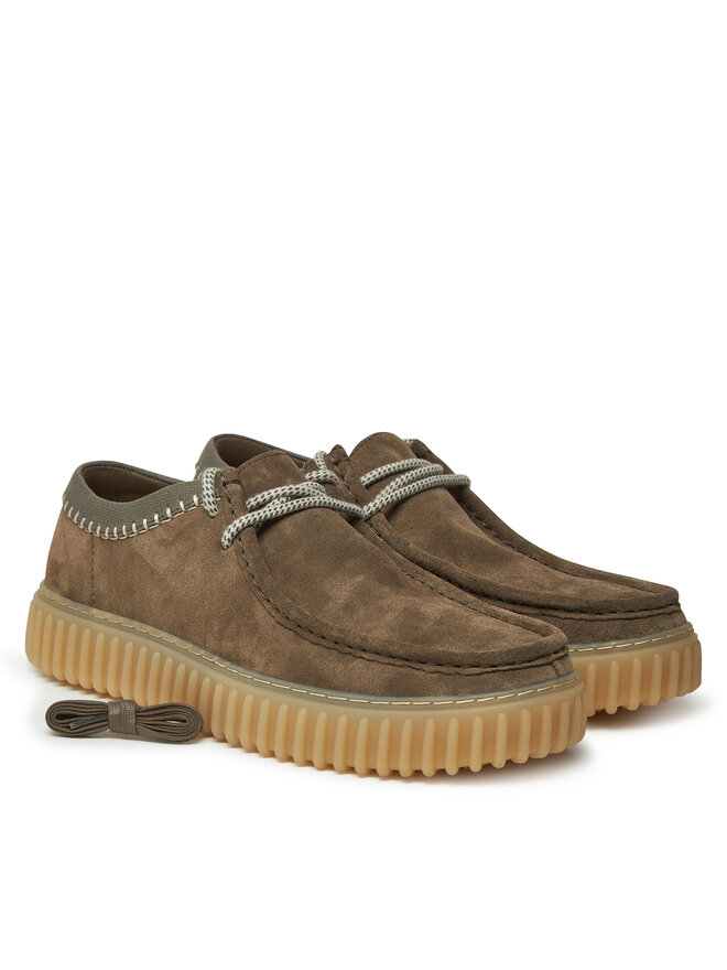 Clarks Κλειστά παπούτσια Clarks Torhill Low 26180905 Πράσινο