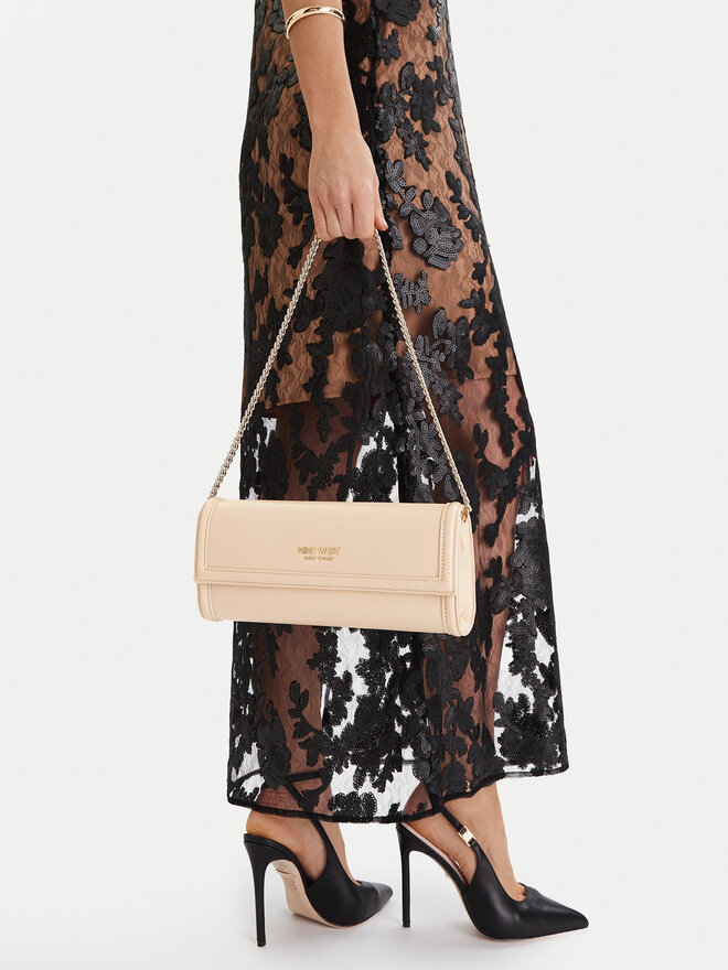 Nine West Handtasche Nine West EO-Greene Charm-LDA8374 Écru