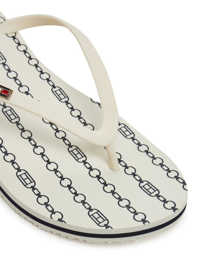 Tommy Hilfiger Flip flop Tommy Hilfiger FW0FW08518 Alb