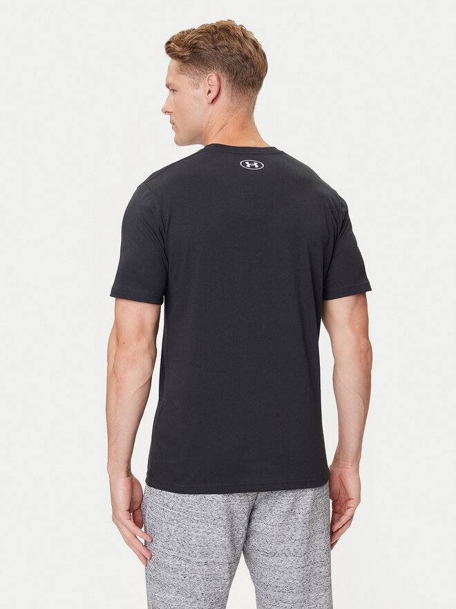 Under Armour Under Armour Marškinėliai Ua Sportstyle Logo Update Ss 1382911-001 Juoda Loose Fit