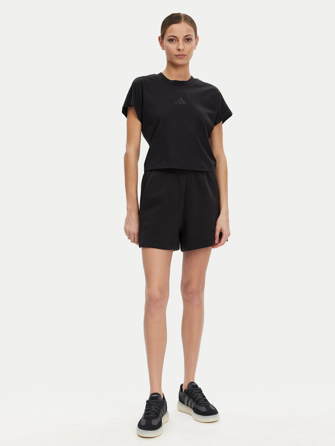 adidas adidas Marškinėliai ALL SZN JJ1235 Juoda Regular Fit