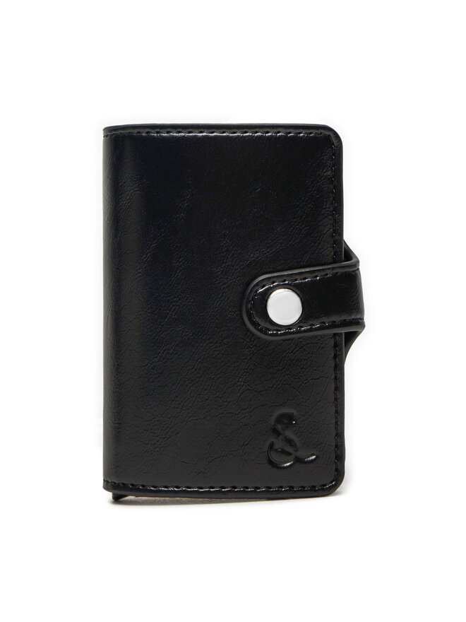 Semi Line Θήκη πιστωτικών καρτών Semi Line P8296-2 Μαύρο