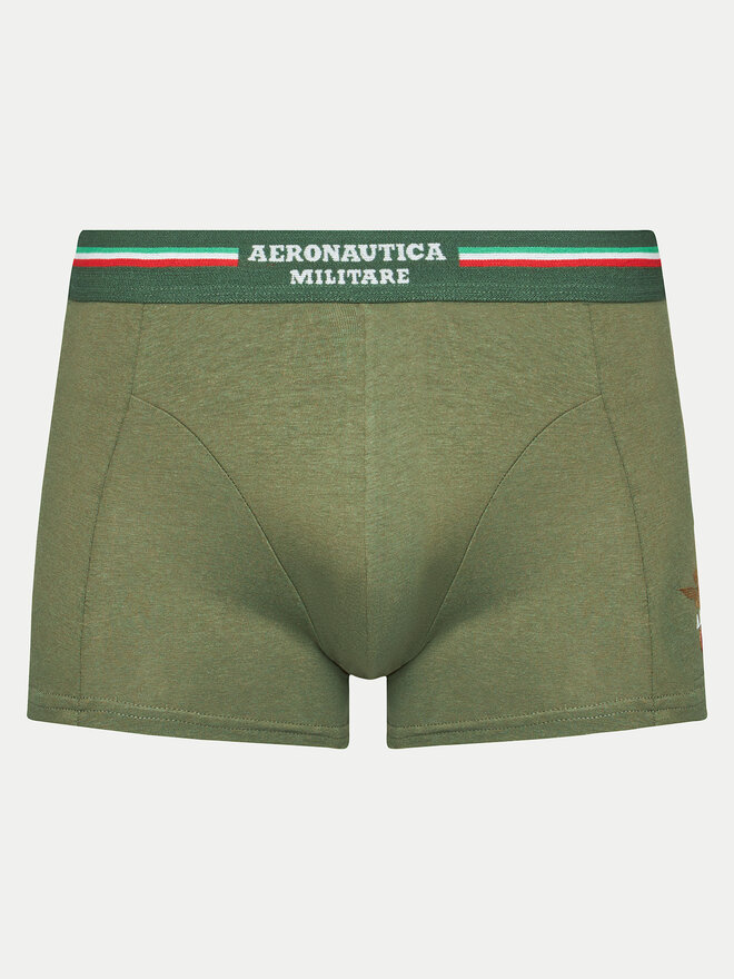 Aeronautica Militare Aeronautica Militare 2er-Set Boxershorts AM1UBX001 Khakifarben