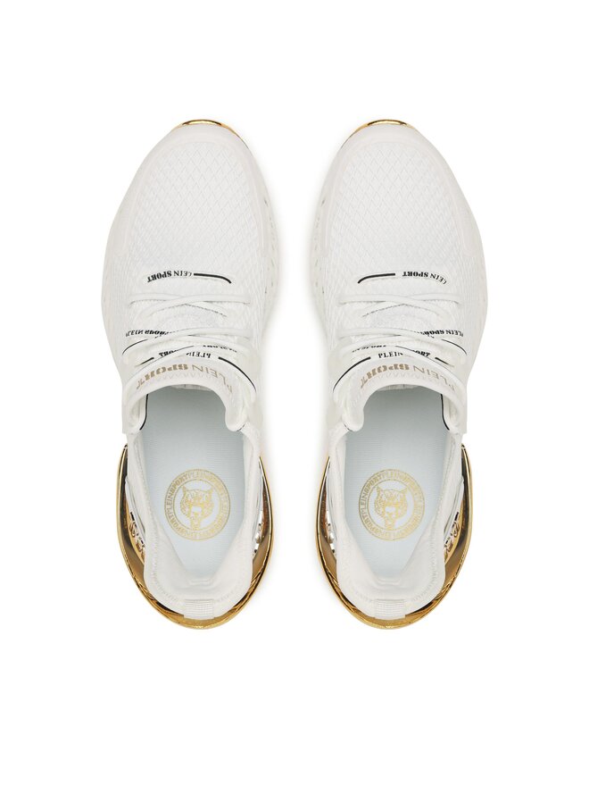 Plein Sport Снікерcи Plein Sport The Scratch FABS USC0335 PTE003N Білий