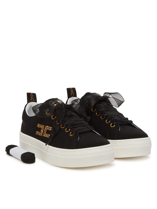 Elisabetta Franchi Sneakersy Elisabetta Franchi F4-A9E-0241 Czarny