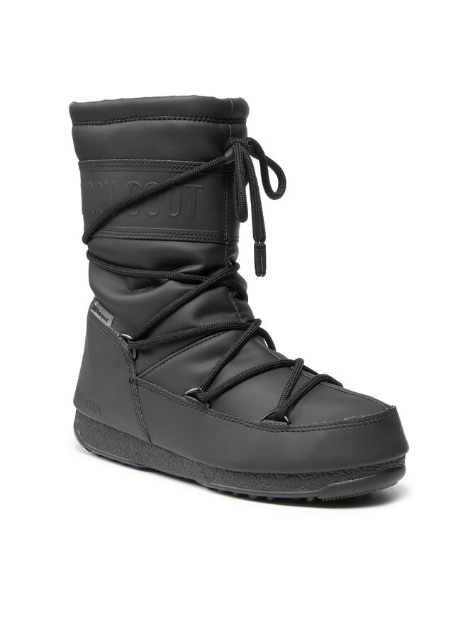 Moon Boot Schneeschuhe Moon Boot Mid Rubber Wp 24010300 Schwarz