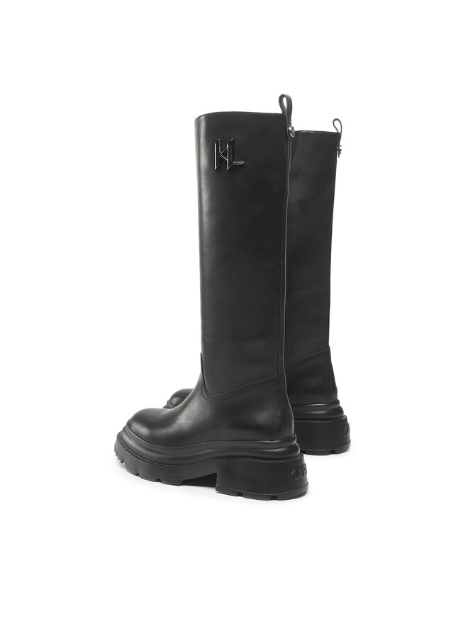 KARL LAGERFELD Чоботи KARL LAGERFELD KL45090 Чорний