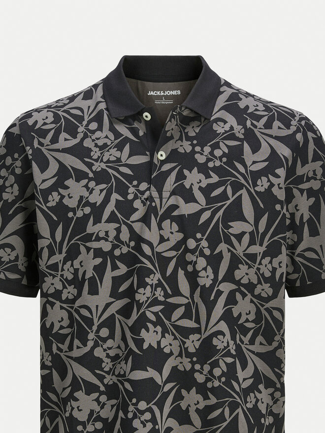 Jack&Jones Jack&Jones Polo Jeff 12269236 Μαύρο Standard Fit