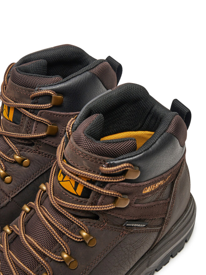 CAT Footwear Schnürstiefeletten CAT Footwear Pneumatic 2.0 St S3 Wr Hro Src P725694 Braun