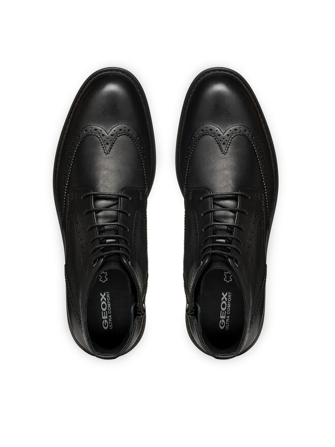 Geox Botines planos Geox U Walk Pleasure C U46HAB 00064 C9999 Negro