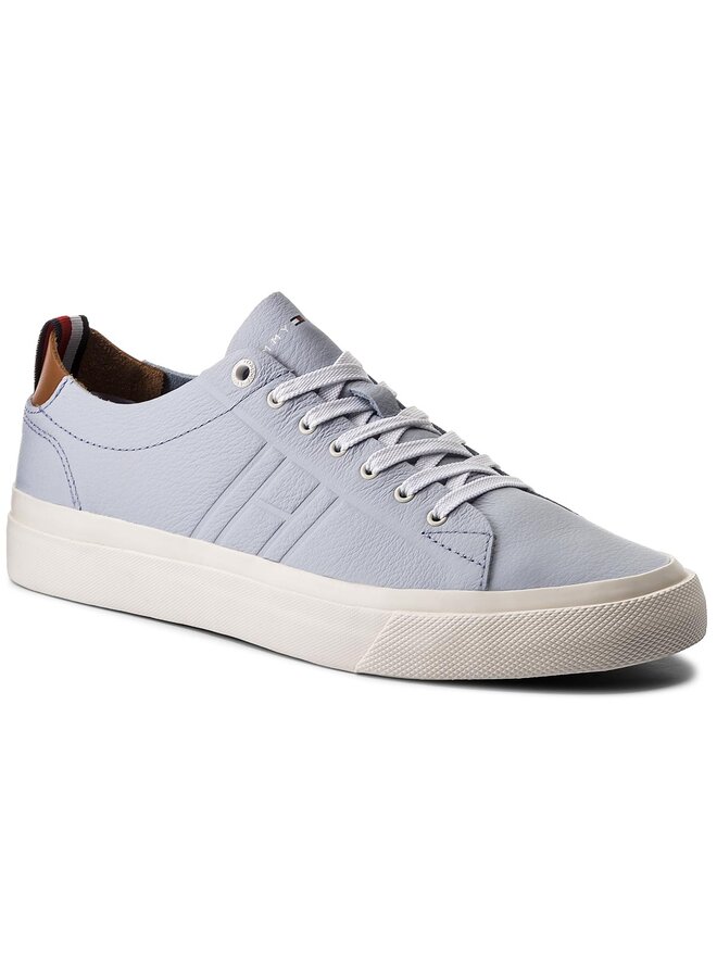 Tommy hilfiger unlined low cut leather sneaker discount