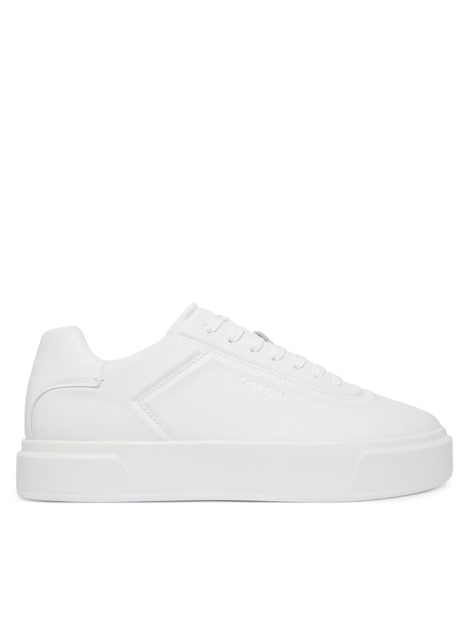 Calvin Klein Sneakers Calvin Klein Basket Cups Oxf Lup Hf Lth YM0YM01452 Weiß