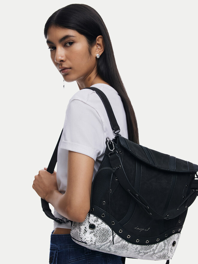 Desigual Hátizsák Desigual 25WAKP11 Fekete