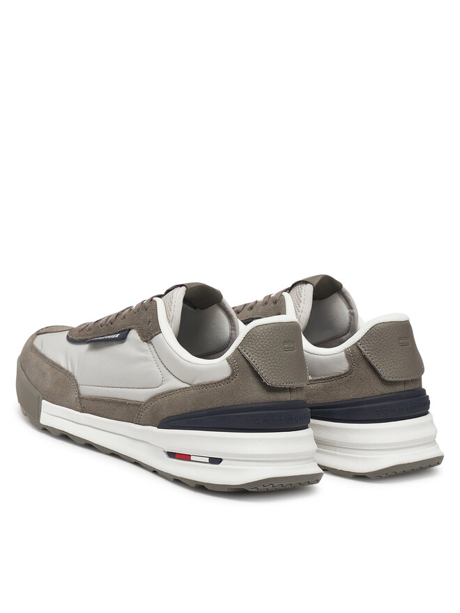 Tommy Hilfiger Sneakers Tommy Hilfiger Retro Runner Nylon Mix FM0FM05523 Beige
