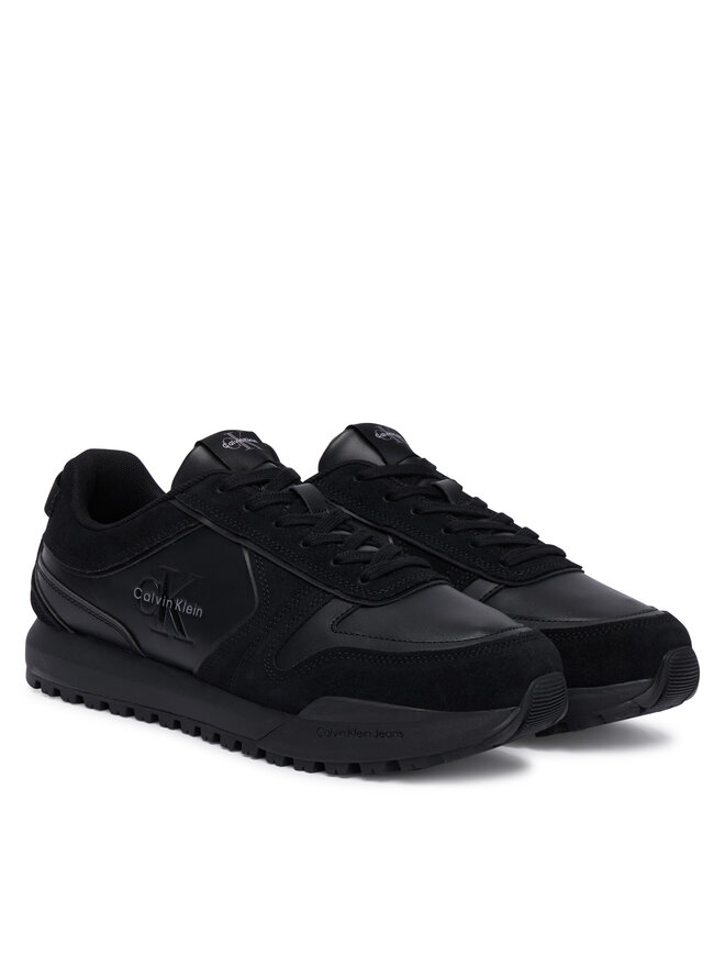 Calvin Klein Sneakers Calvin Klein Toothy Runner Irregular Lines YM0YM01461 Schwarz