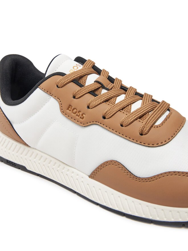 BOSS Sneakersy BOSS Titanium Runn 50536481 Biela