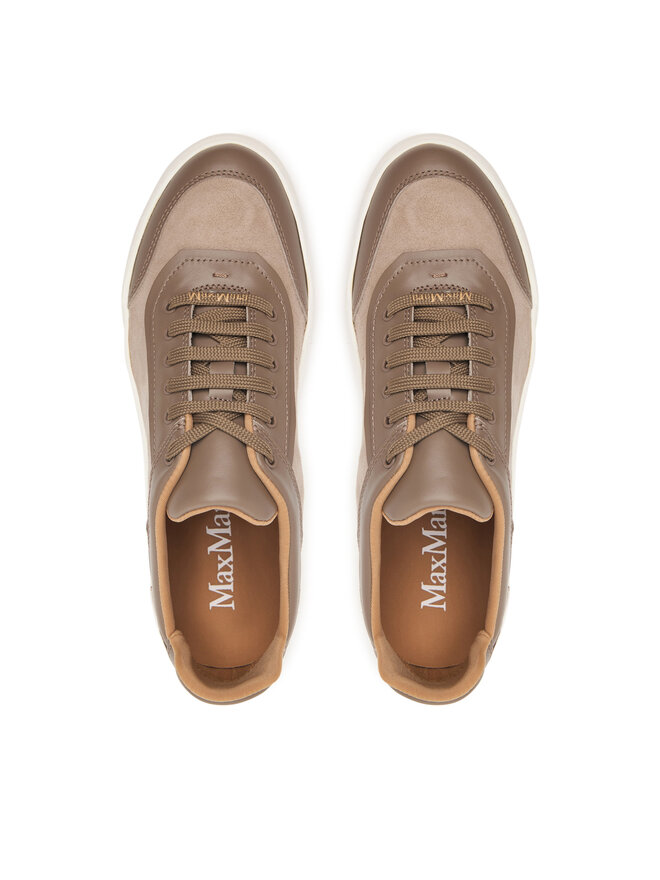 Max Mara Sneakers Max Mara Isuede 2624766031 Hellgrau