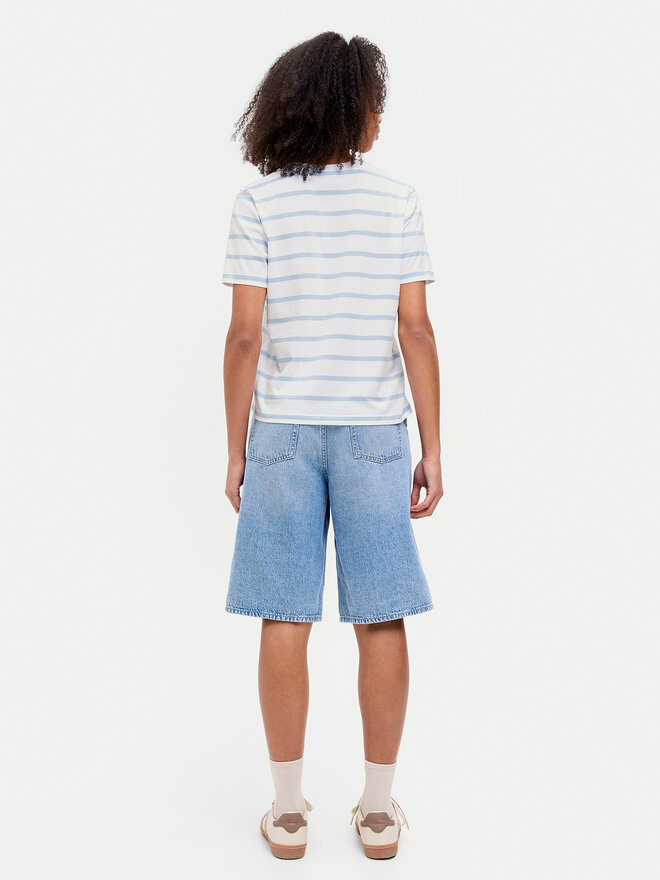 JJXX JJXX Camiseta Annie 12257577 Azul Regular Fit
