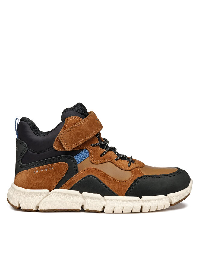 Geox Kotníková obuv Geox J Flexyper Boy B Abx J269XA 0ME22 C0275 M Hnědá