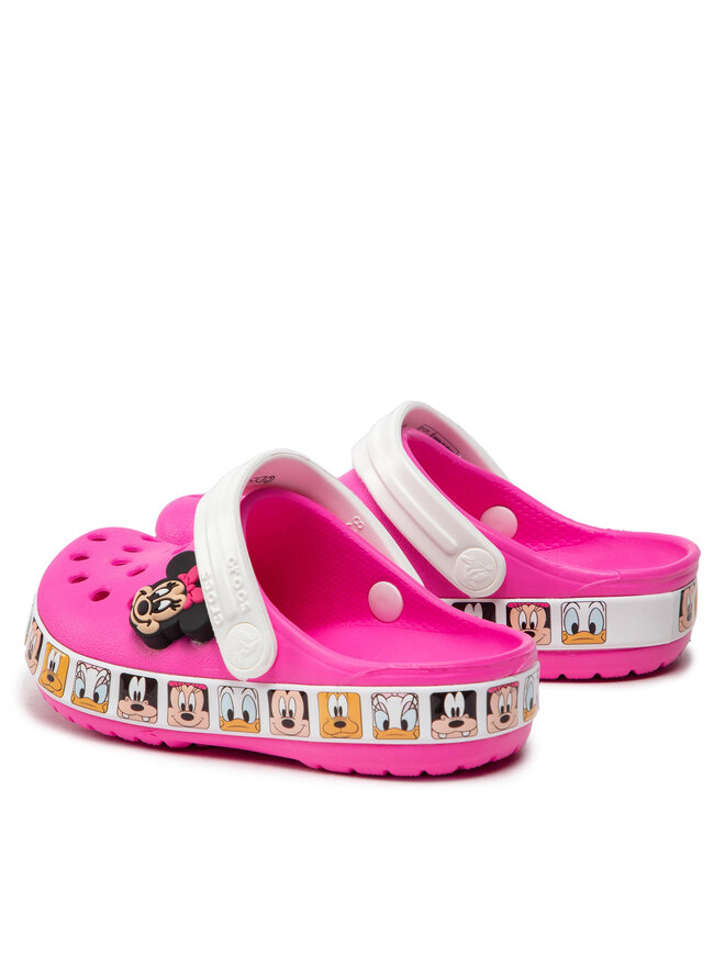 Crocs Iešļūcenes Crocs Crocs FL Minnie Mouse Band Kids Clog T Rozā