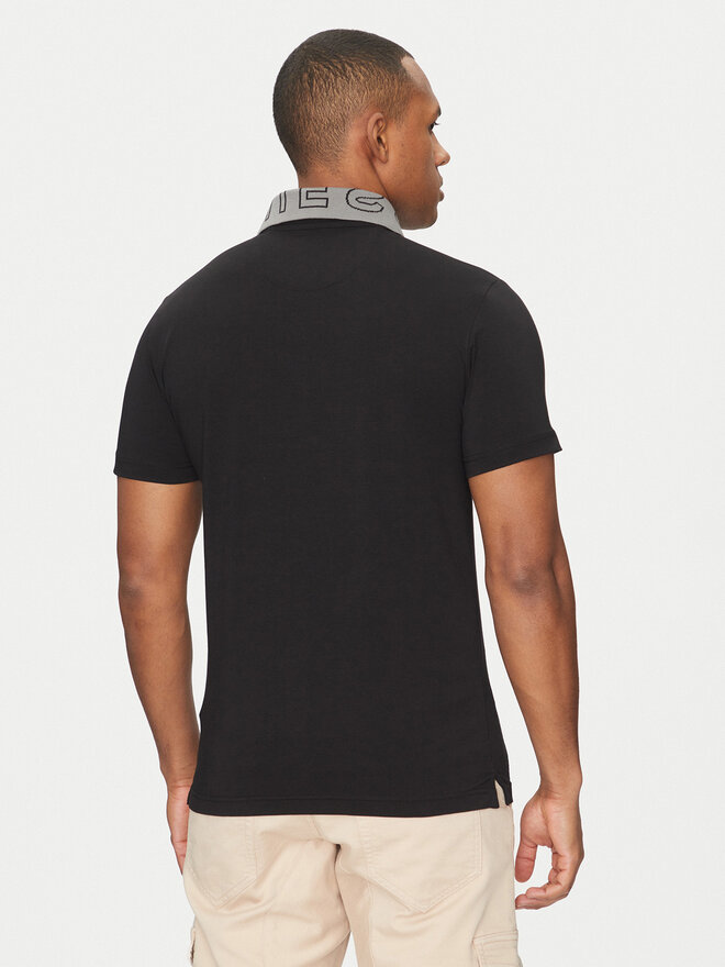 Guess Guess Polo M5GP66 J1314 Μαύρο Regular Fit