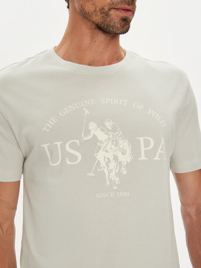 U.S. Polo Assn. U.S. Polo Assn. Camiseta MUP4203 Beis Regular Fit
