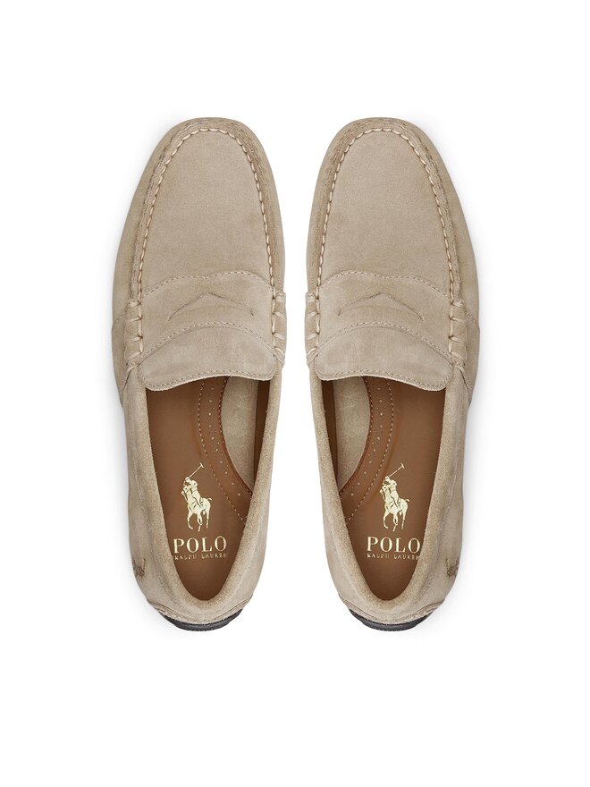 Мокасини Polo Ralph Lauren Reynold 803893741004 Бежевий | evzuttya