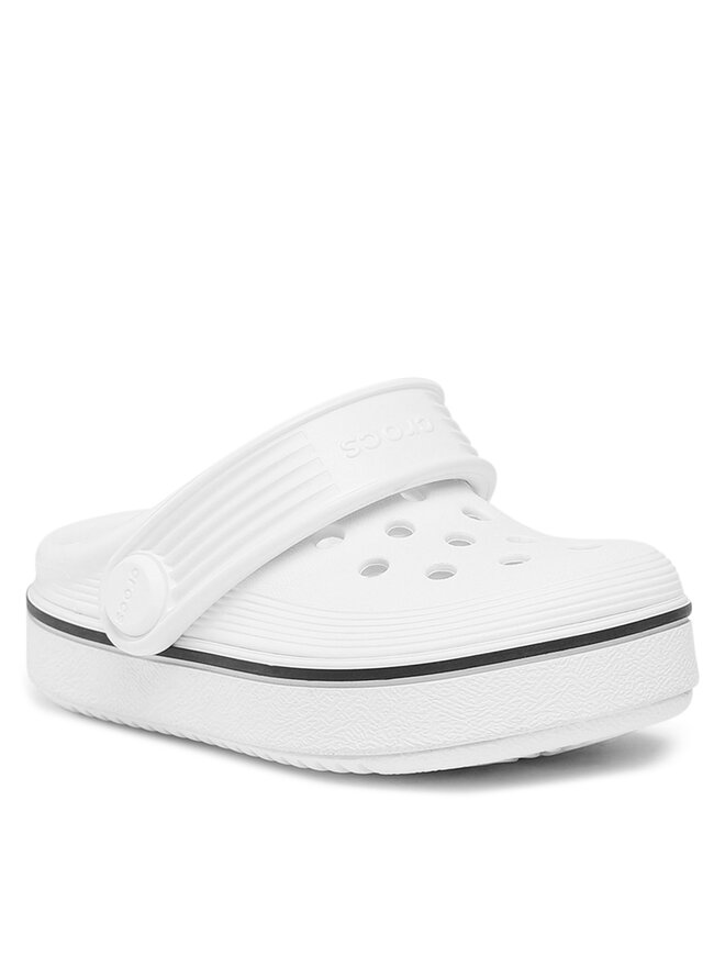 Crocs Чехли Crocs Crocs Crocband Clean Clog T 208479 Бял