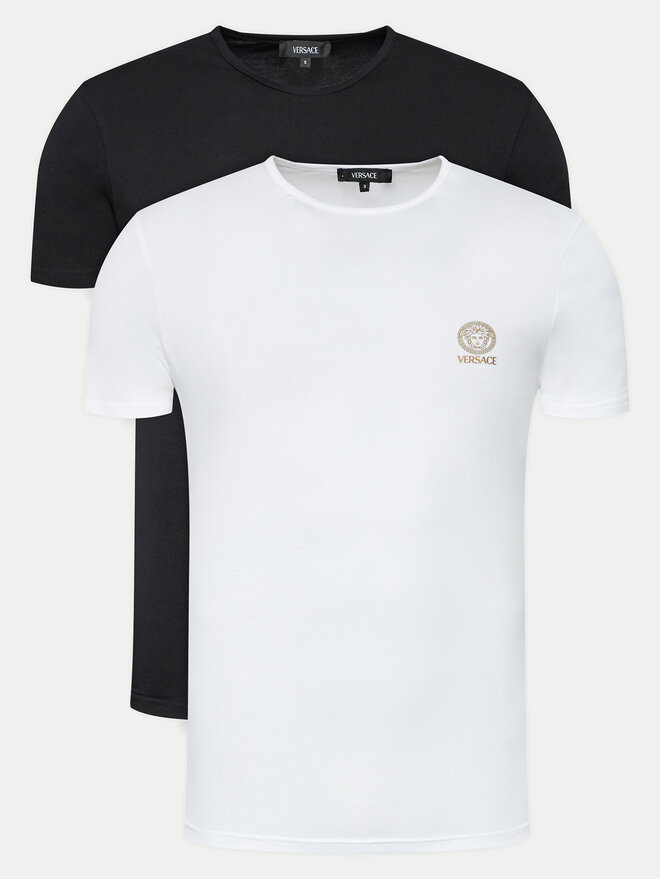 Versace Versace 2er-Set T-Shirts AU10193 Bunt Slim Fit