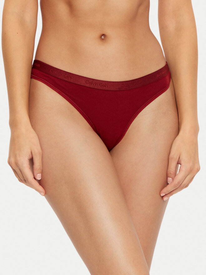Calvin Klein Underwear Calvin Klein Underwear Набір з 3 пар стрінгів Thong 3pk 000QD5244E Кольоровий