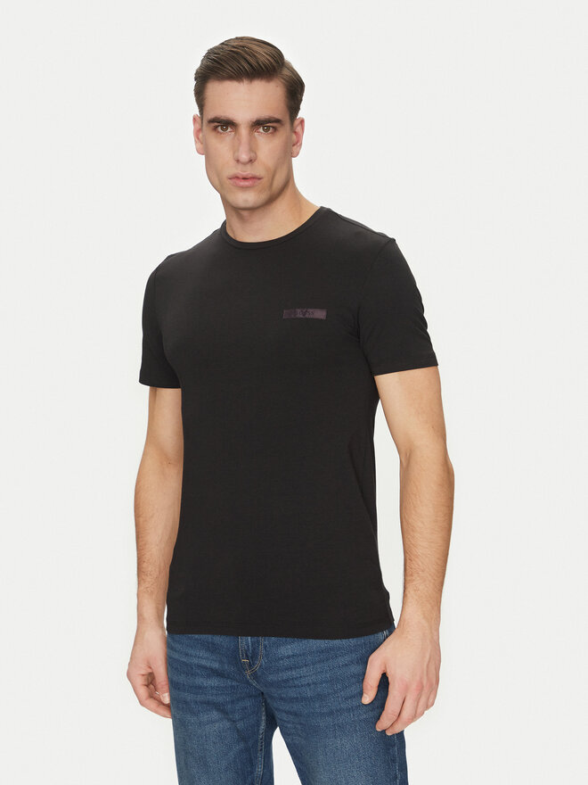 Guess Guess T-Shirt U5GM30 KCPZ1 Μαύρο Regular Fit