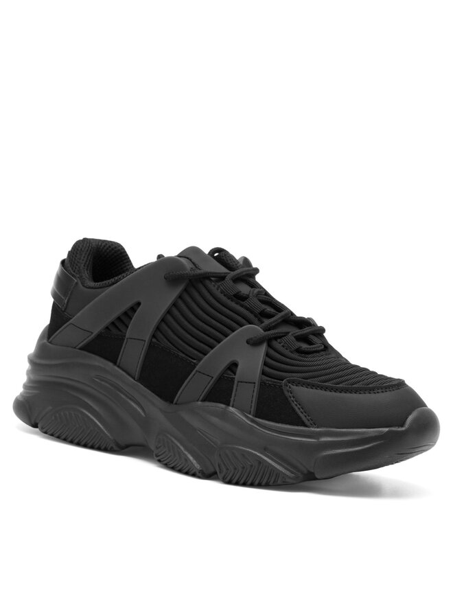 DeeZee Sneakersy DeeZee FAY WAG1250009A Černá
