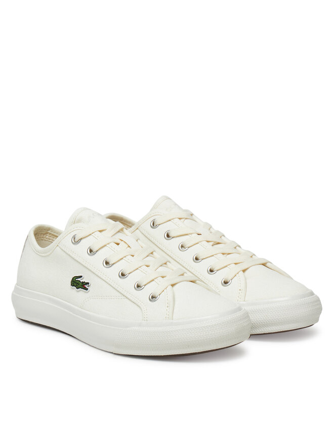 Lacoste Sneakers aus Stoff Lacoste Backcourt 7-49CFA0018 Weiß