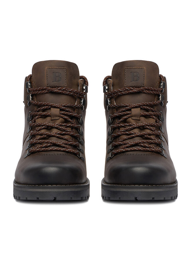Badura Schnürstiefeletten Badura BOWER-08 MI08 Braun